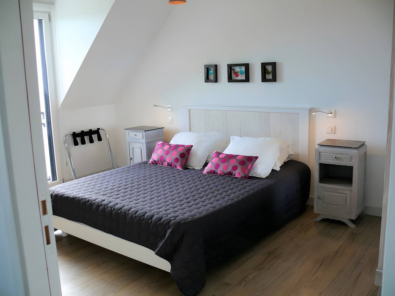 Bed and Breakfast 'Cap À L'ouest' con Terraza y Jardín Compartidos y Wi-Fi in Moëlan-sur-Mer, Côte de Cornouaille