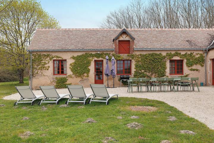 Gîte pour 11 personnes, avec Jardin