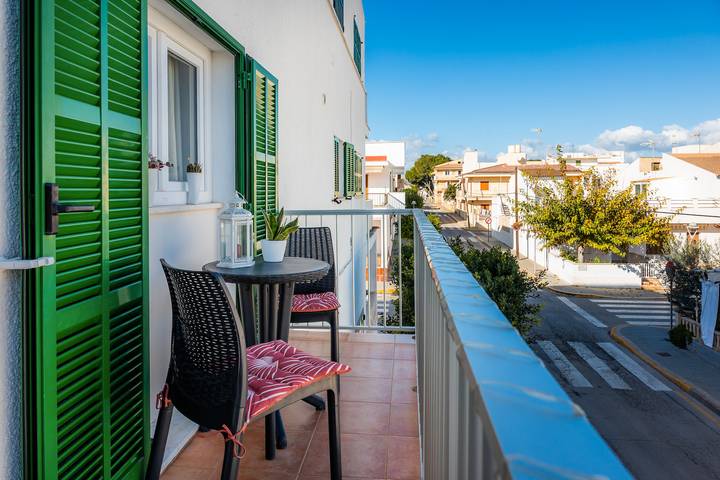 Ferienwohnung für 4 Personen, mit Balkon in Can Picafort - 2