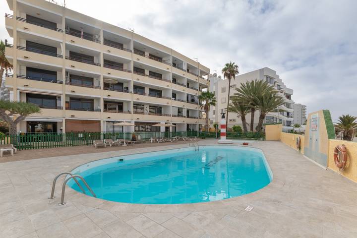 Vakantiewoning voor 2 personen, met balkon en kinderzwembad in Playa del Inglés