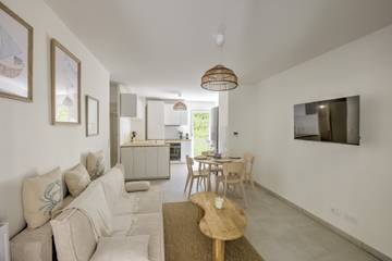 Gîte pour 4 personnes, avec terrasse dans L'Aiguillon (Arcachon)