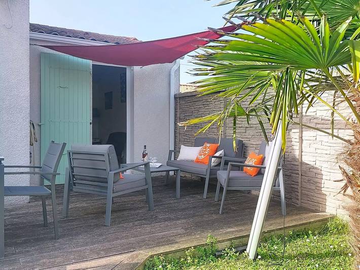Maison de vacances pour 4 personnes, avec jardin à La Brée-les-Bains