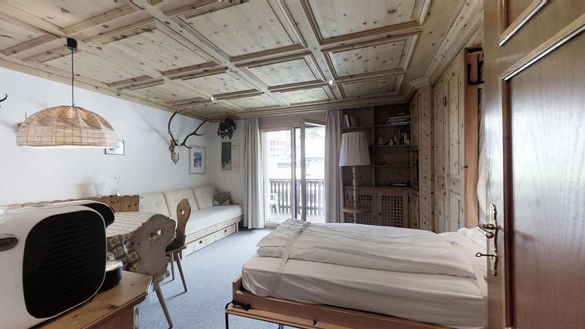 Ferienwohnung für 2 Personen, mit Balkon und Terrasse sowie Ausblick in Silvaplana - 3