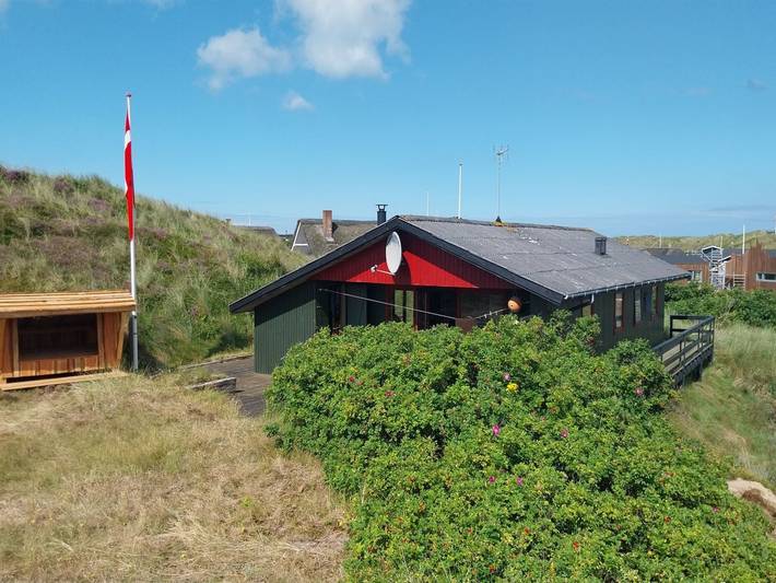 Ferienhaus für 5 Personen, mit Terrasse in Houvig