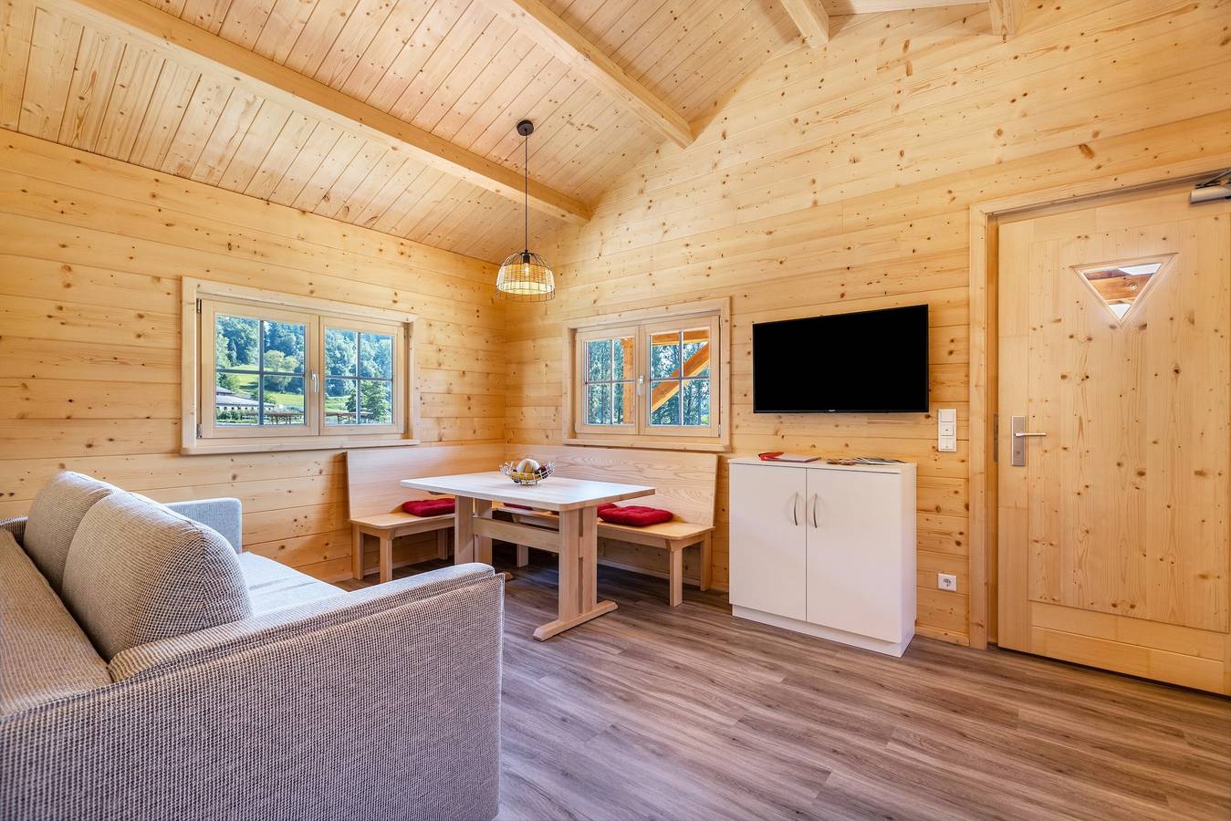 Chalet 'Abendrot' con terraza privada y wifi in Stockach, Distrito de Constanza