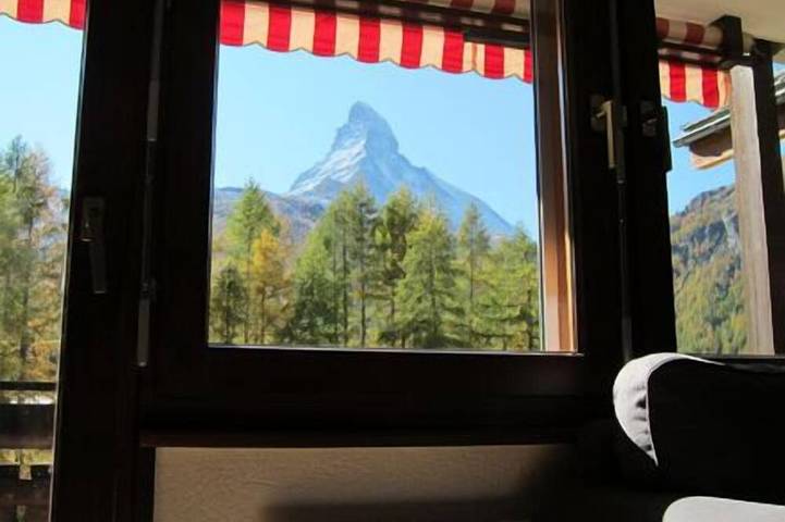 Holiday rental for 4 people, with balcony in Zermatt
