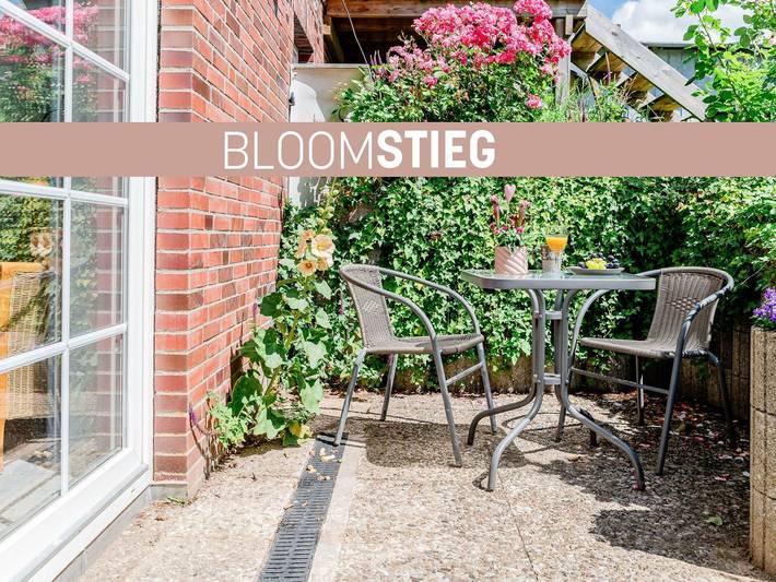 Ferienwohnung für 4 Personen, mit Garten und Terrasse sowie Ausblick in Husby