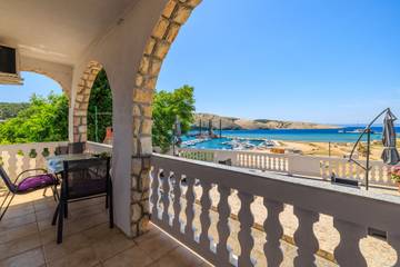 Ferienwohnung für 6 Personen auf Rab