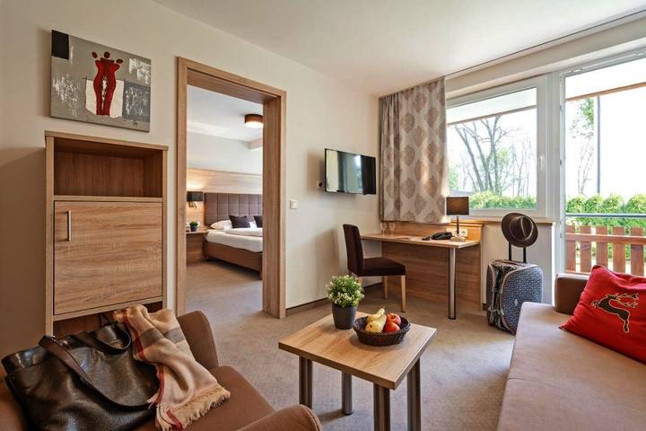Hotel für 2 Personen, mit Terrasse und Garten sowie Sauna
