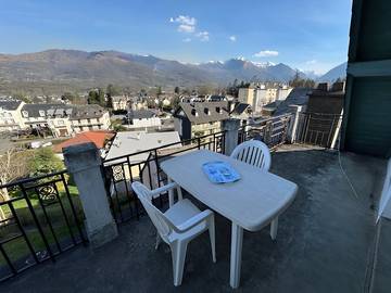 Appartement de vacances pour 2 personnes, avec balcon dans les Hautes-Pyrénées