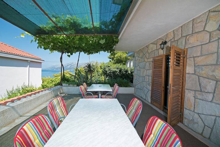 Ferienwohnung für 8 Personen, mit Balkon/Terrasse, mit Haustier