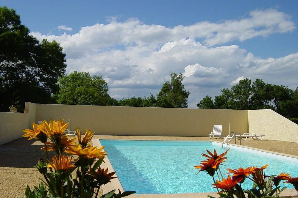 La Bergerie, idéal pour des vacances proche de la nature. Avec piscine et clim ! in Deaux, Région d'Alès