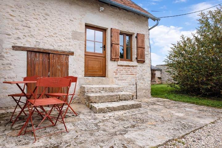 Location de vacances pour 4 personnes, avec terrasse dans Villexanton