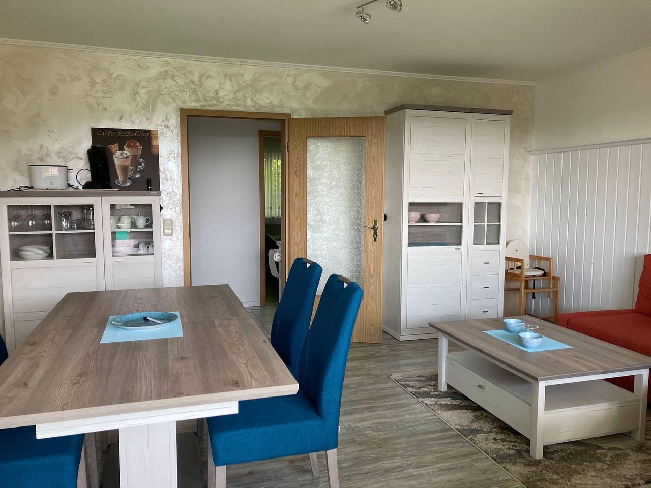 Appartement/Fewo 2, Dusche, Wc, 1 Schlafraum in Poppenhausen, Rhön-Hessen