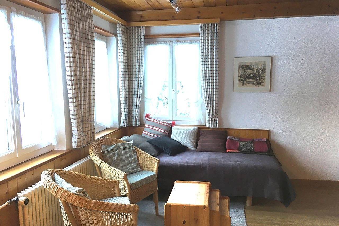Ganze Ferienwohnung, Ferienhaus Tannegg - 4 Zimmerwohnung Bad/Dusche/Balkon in Flums, Churer Rheintal