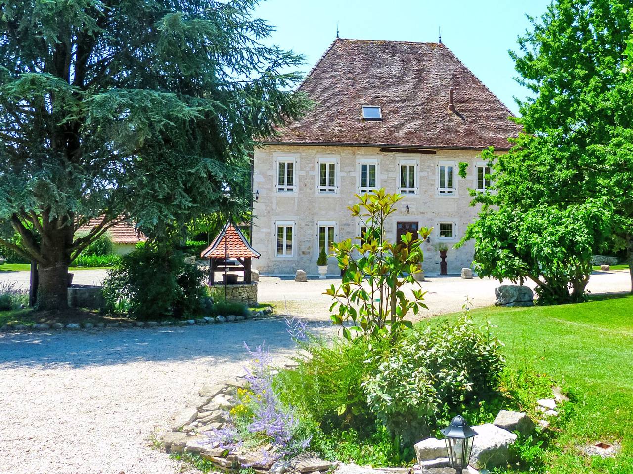 Villa "Domaine du Manoir" in Les Avenières, Région de La Tour-du-Pin