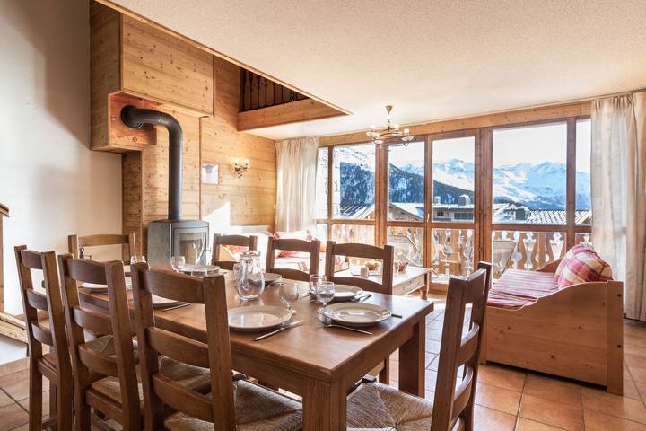 Appartement de vacances pour 8 personnes, avec sauna ainsi que balcon et piscine en Savoie - 2