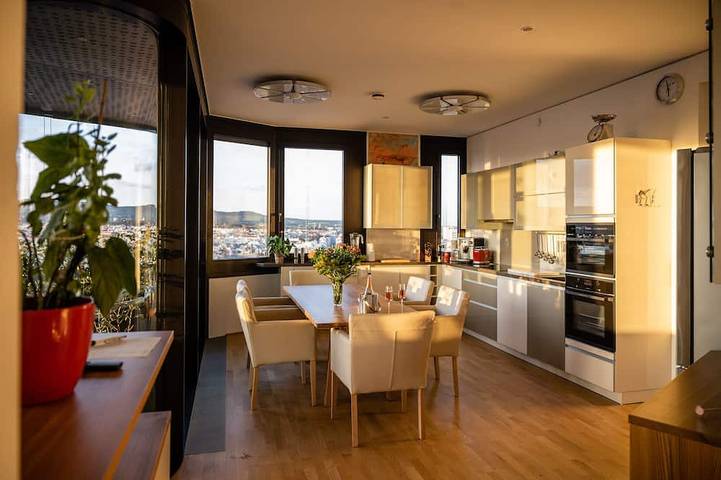 Ferienwohnung für 7 Personen, mit Balkon und Sauna