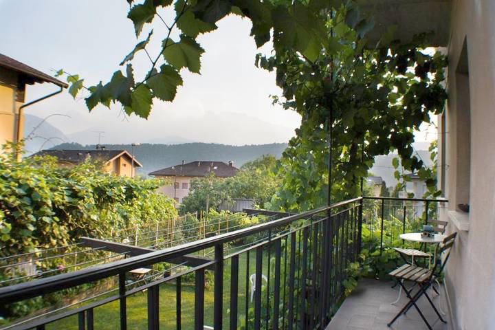 Appartement de vacances pour 4 personnes, avec jardin et vue