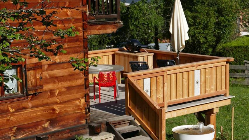 Chalet pour 2 personnes, avec jardin ainsi que balcon et vue en Haute-Savoie - 4