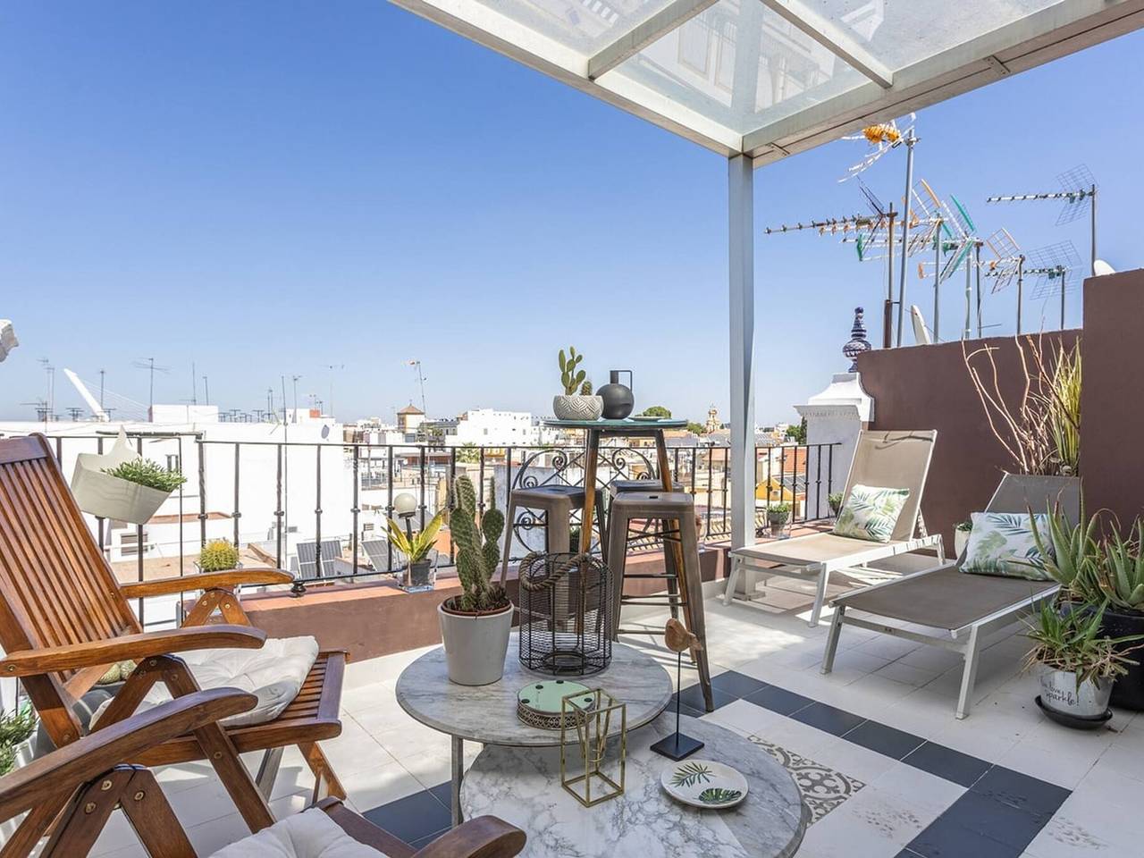 Geheel appartement, Vakantieappartement voor 2 personen in Casco Antiguo, Sevilla