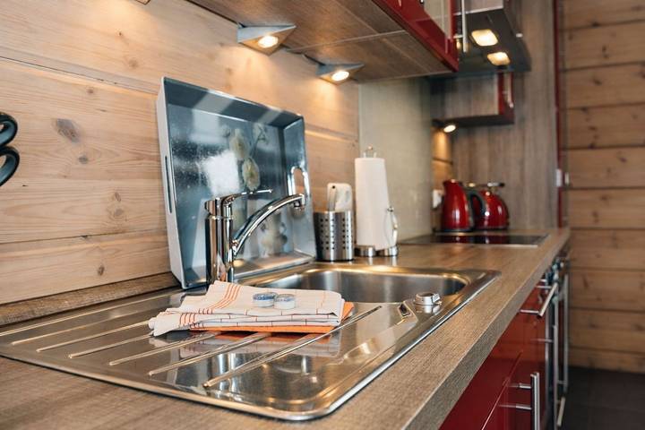 Chalet für 8 Personen, mit Sauna und Ausblick sowie Balkon in Hahnenklee