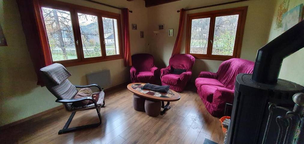 Gîte pour 12 personnes, avec Terrasse ainsi que Jardin et Vue à Villars-Colmars - 4