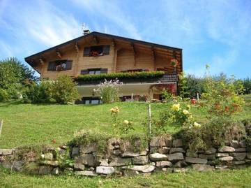 Cottage pour 2 personnes, avec jardin et vue à La Clusaz
