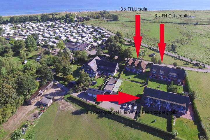 Ferienhaus für 4 Personen, mit Balkon/Terrasse und Terrasse, mit Haustier in Behrensdorf - 3