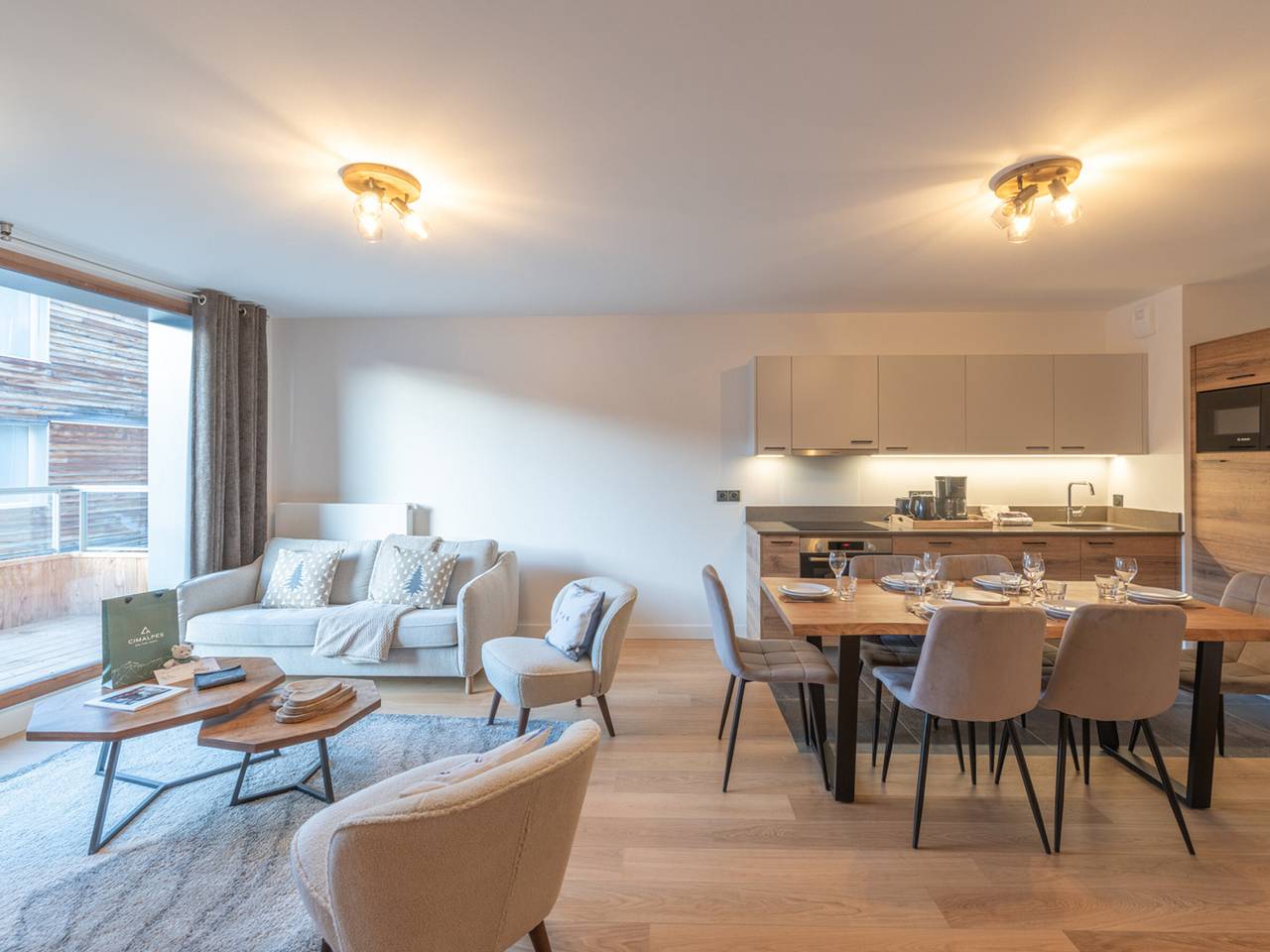 Appartement entier, Bel appartement près des pistes avec parking et wifi in Huez, Parc national des Écrins