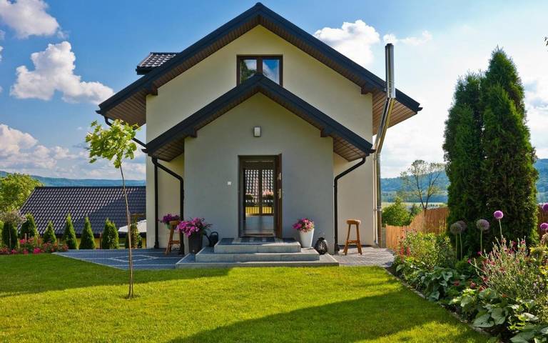Dom wakacyjny dla 12 osób, z Balkon i Taras oraz Ogród i Basen w Uherce Mineralne