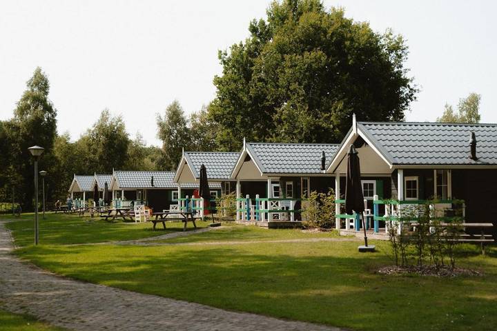 Vakantiehuis voor 4 personen, met Terras en Zwembad in IJhorst