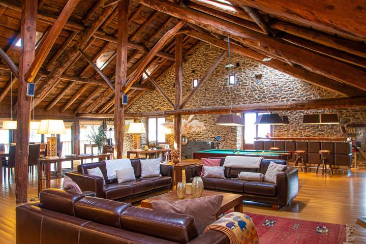 Casa rural para 8 personas, con jardín en Vall d'Àneu