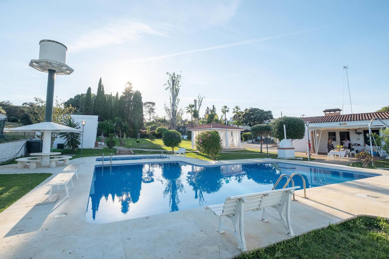 'Chalet Las Pajanosas' con Piscinas y Campo Privados in Guillena, Provincia de Sevilla