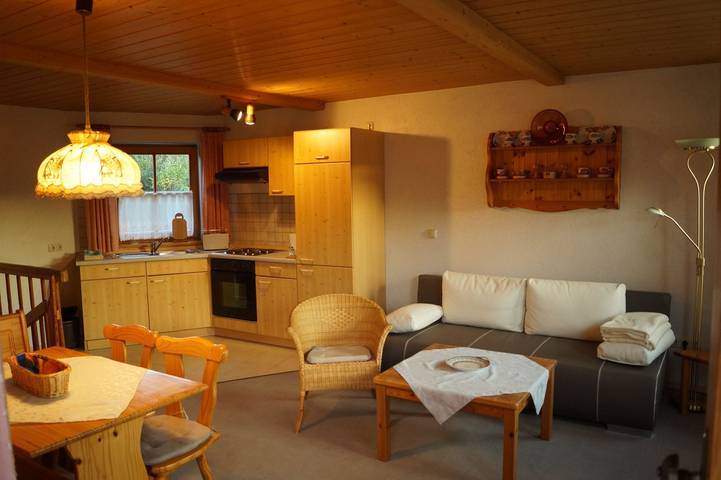Ferienwohnung für 4 Personen, mit Terrasse und Garten in Haidmühle