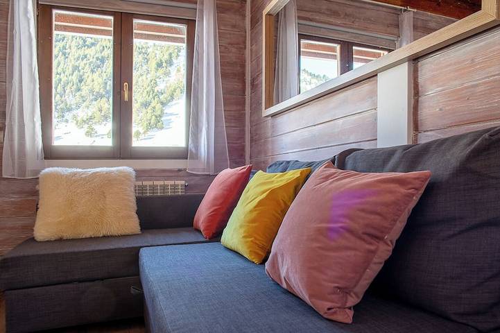 Entire apartment, Cabin with dream view I Near Grandvalira in Soldeu, Andorra