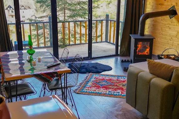 Villa für 4 Personen mit Balkon in Çamlıhemşin, Schwarzmeerregion