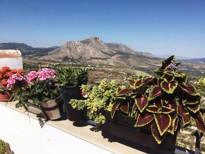 Apartamento para 5 personas, con Balcón además de Terraza y Vistas en Vélez-Blanco