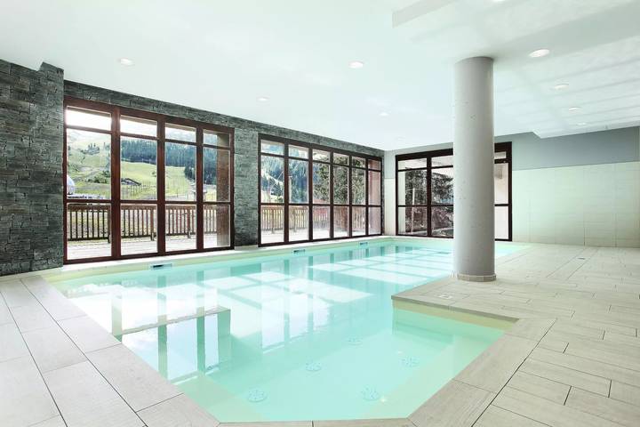 Ferienwohnung für 4 Personen, mit Balkon und Pool sowie Sauna, mit Haustier - 1
