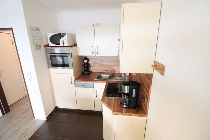 Ferienwohnung für 2 Personen, mit Balkon und Balkon/Terrasse sowie Sauna und Meerblick in Sahlenburg - 3