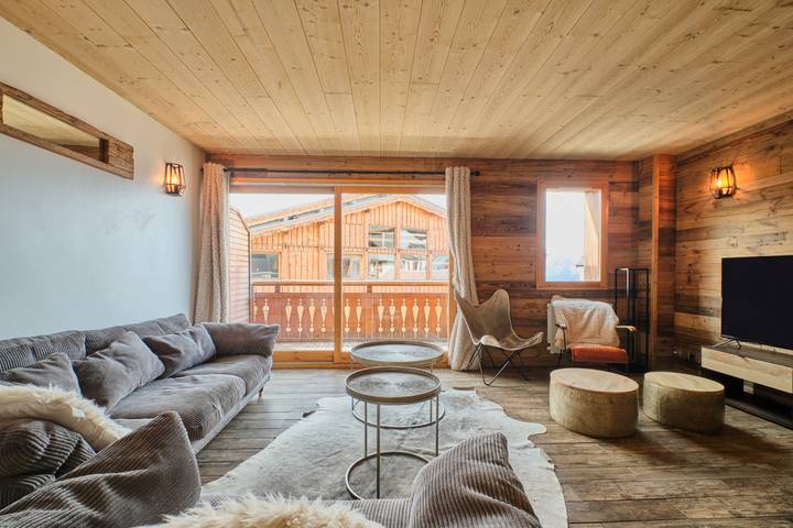 Maison pour 12 personnes, avec balcon, animaux acceptés à Huez