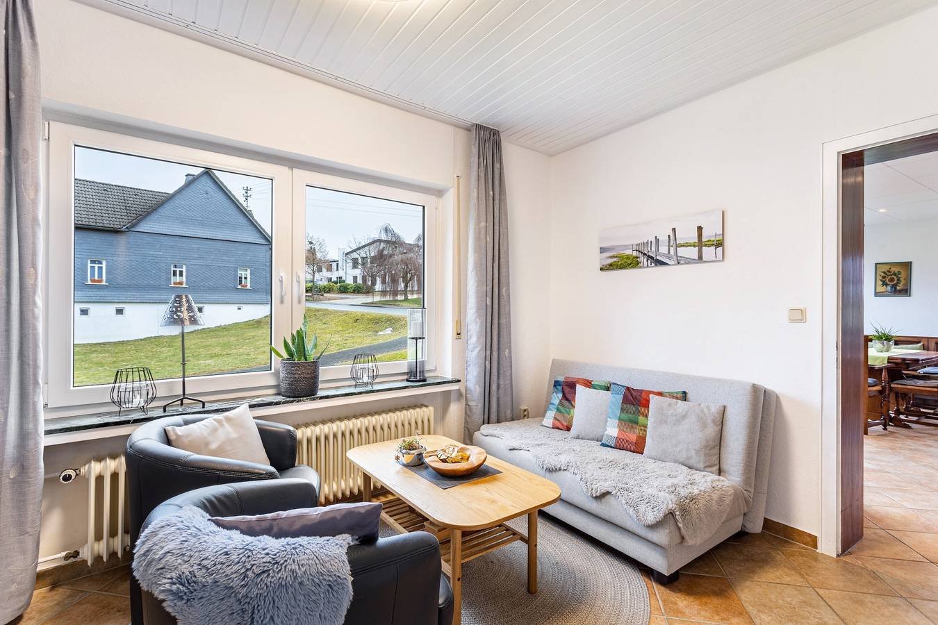 Ganze Wohnung, Ferienwohnung "Kebben" mit gemeinsamer Terrasse, Gemeinschaftsgarten und Wlan in Kirchhundem, Sauerland