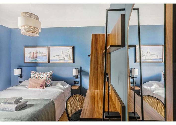 Hôtel pour 2 personnes, avec terrasse, animaux acceptés