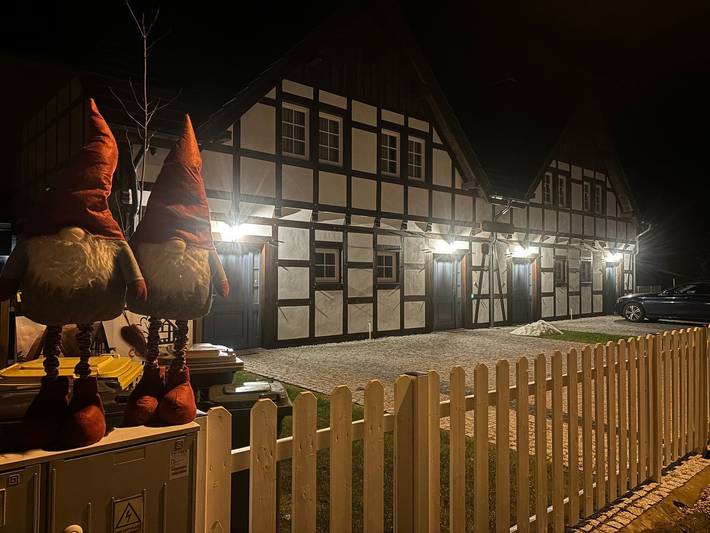 Ferienwohnung für 6 Personen, mit Balkon und Terrasse sowie Garten und Sauna in Grzybowo
