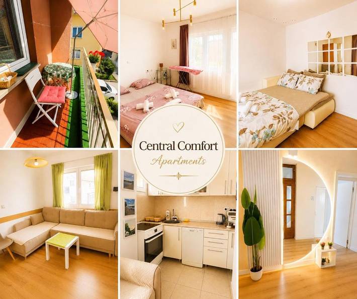 Appartement de vacances pour 5 personnes, avec Balcon ainsi que Terrasse et Jardin