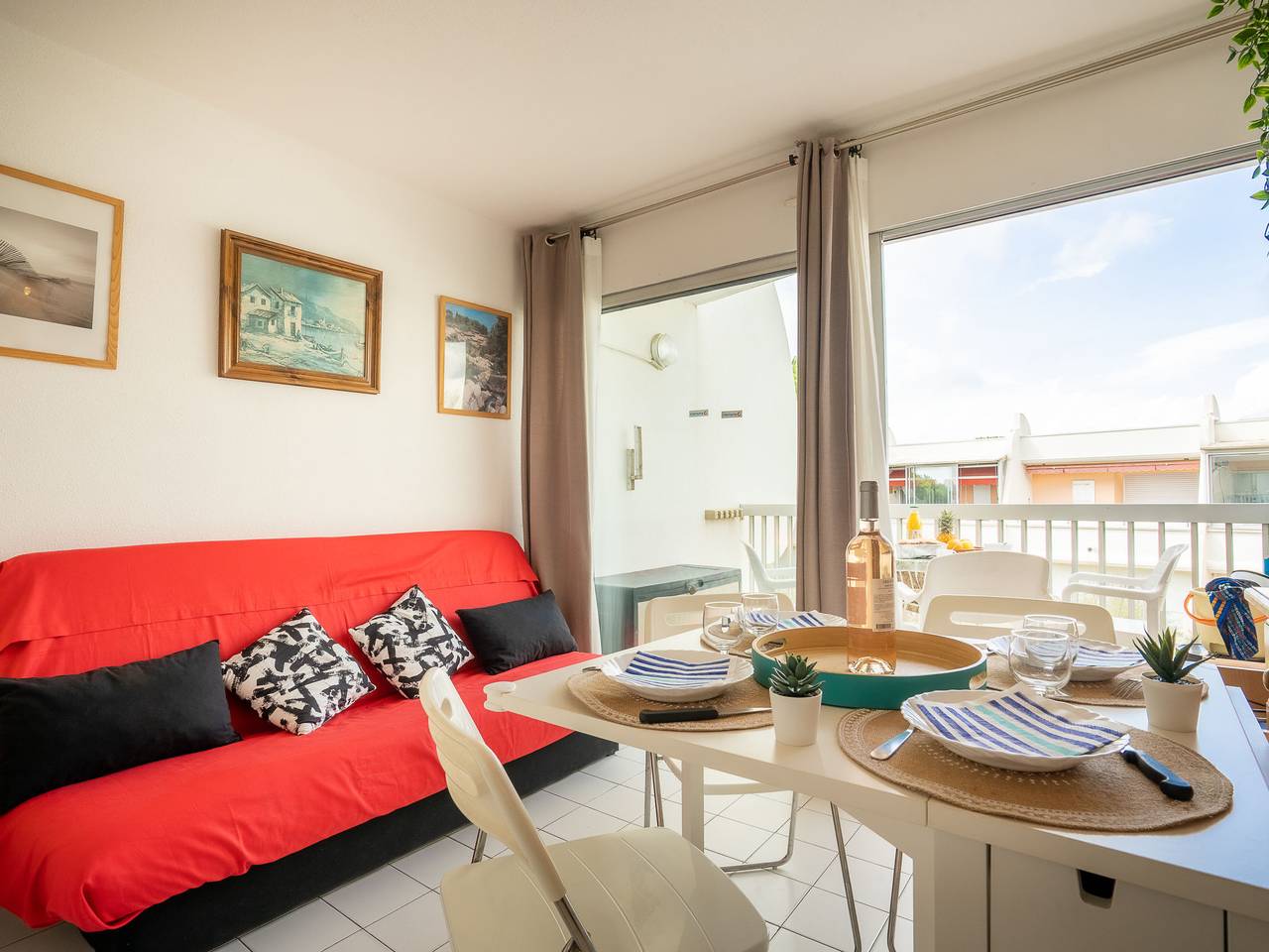 Apartamento entero, Port Athéna in Le Couchant, La Grande-Motte