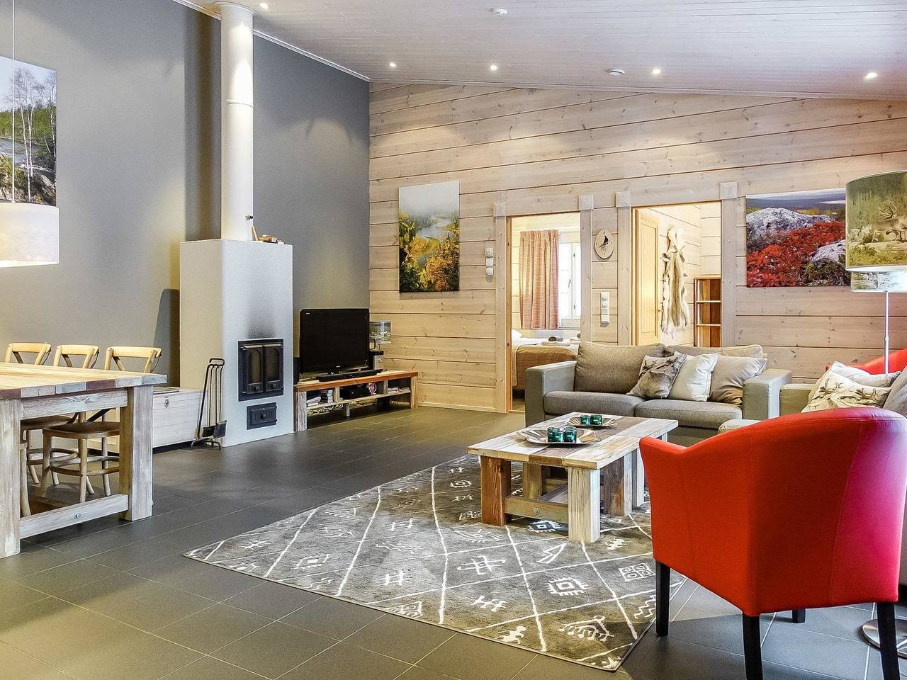 Sallan panparkstie 14 b in Sallatunturi, Lappland