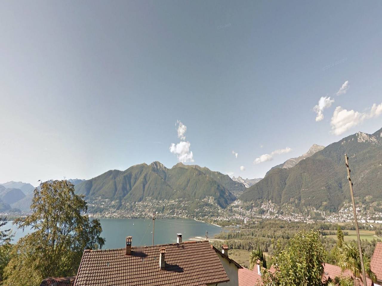 Ganze Wohnung, Bella Vista (Eg) in Gambarogno, Lago Maggiore (Schweiz)