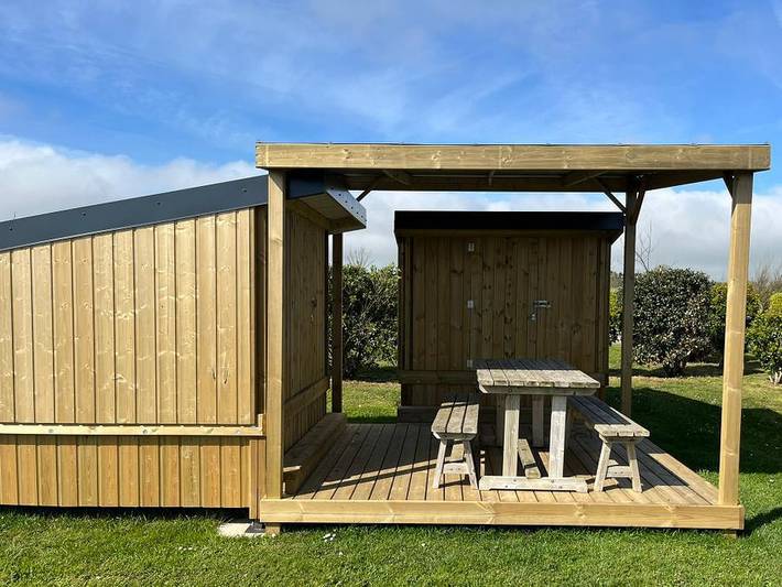 Wohnwagen für 4 Personen, mit Kinderpool in Quimper und Umgebung - 3