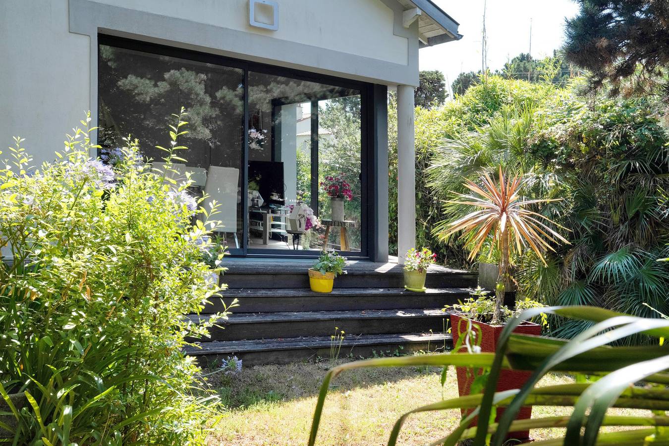 Maison de vacances 'Aux Jolis Bambous, Jardin' avec terrasse et jardin privatifs in Pornic, Côte de Jade